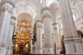 Main cathedral altar in Granada, Spain