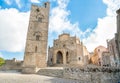 Main Cathedral of Erice, province of Trapani. Sicily Royalty Free Stock Photo