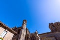 Main cathedral of medieval Carcassonne town Royalty Free Stock Photo