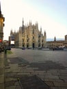 The main cathedral of Milan - the Duomo.