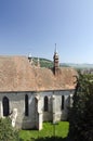 The main cathedral in Sighisoara, Romania