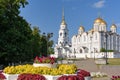 The main cathedral of Vladimir city - Assumption Cathedral. Russian sights