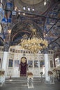 Main church in Arapovo Monastery of Saint Nedelya, Bulgaria, Europe inside Royalty Free Stock Photo
