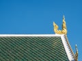 Main church delicate Thai art on roof