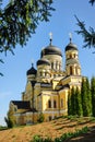 Main church in the Hancu Monastery, Republic Royalty Free Stock Photo