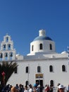Main church Oia, Santorini Royalty Free Stock Photo