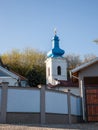 Main church of the Sveta petka monastery, or manastir svete petke, a Serbian orthodox monastery of the Fruska gora mountains Royalty Free Stock Photo