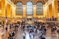 Main Concourse of Grand Central Terminal Station in New York Royalty Free Stock Photo