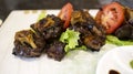 Main course Grilled oxtail usually served with soup and rice, authentic Asian food