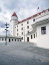 Main courtyard of Bratislava Castle, Slovakia Royalty Free Stock Photo