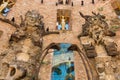 The Main courtyard of the Dali Museum in Spain.