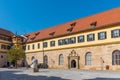 the main courtyard of the Hohentubingen palace in Tubingen, Germany