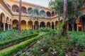 Main Courtyard at Las Duenas Palace (Palacio de las Duenas) - Seville, Andalusia, Spain
