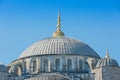 Main dome of the Blue Mosque Istanbul Royalty Free Stock Photo