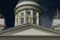 Main Dome Of The Cathedral In Helsinki Finland