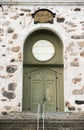 Main door of Kuopio Cathedral, Kuopio, Northern Savonia, Finland