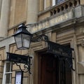 Main enterace to the roman bath in Bath, England