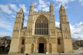 The main entrance of the Cathedral in Rochester Royalty Free Stock Photo