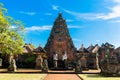 Main entrance of country temple in Bali,Indonesia. Royalty Free Stock Photo