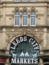 Main entrance and door of leeds city market