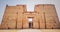 The Edfu temple in Egypt