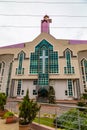 Main entrance in the front of the new Auditorium of Deeper Life Bible Church Gbagada Lagos Nigeria Royalty Free Stock Photo