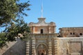 Main entrance gate of Mdina in Malta. Mdina is ancient capital of Malta Royalty Free Stock Photo