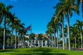 Main Entrance of Henry Morrison Flagler Museum in Palm Beach, Florida