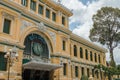 Main entrance of Ho Chi Minh City Post Office, also known as the Saigon Central Post Office, Vietnam