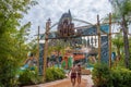 Main entrance of Runamukka Reef at Volcano Bay in Universal Studios area