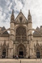 Main entrance of Saint Eloi Church, Dunkirk France.