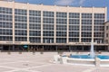 Main entrance of the Sarajevo Railway Station, Bosnia and Herzegovina.