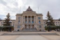 Main Entrance of Saskatchewan Legislative Building. Royalty Free Stock Photo