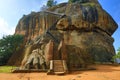 Main entrance in Sigiriya castle