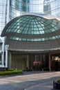 Main entrance of Sofitel Hotel Royalty Free Stock Photo