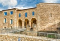 Main entrance of the Swabian Castle of Cosenza, Italy