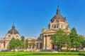 Main Entrance of Szechenyi Baths, Hungarian thermal bath comple