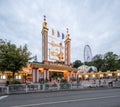 Main entrance to the Amusement park Liseberg, Gothenburg, Sweden.