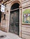 Main entrance to Baku Marionet theatre Royalty Free Stock Photo