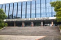 The main entrance to the building of the Primorsky Academic Drama Theater named after Maxim Gorky.