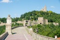 The main entrance to the fortress Tsarevets in Veliko Tarnovo Royalty Free Stock Photo