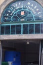 The main entrance to the historic Cardiff Indoor Market, in Wales` capital city