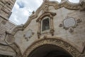 The main entrance to the Milk Grotto Church in Bethlehem