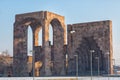 Main entrance to the monastery complex in Echmiadzin, Royalty Free Stock Photo