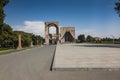 Main entrance to the monastery complex in Echmiadzin Royalty Free Stock Photo