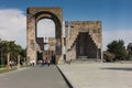 Main entrance to the monastery complex in Echmiadzin Royalty Free Stock Photo