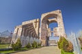 The main entrance to Mother See of Holy Etchmiadzin. Vagharshapat, Armenia Royalty Free Stock Photo