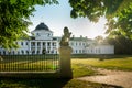 Main entrance to the palace in Kachanivka Kachanovka national nature reserve, Chernihiv region, Ukraine