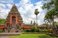 Main entrance to Taman Ayun Temple, Bali, Indonesia Royalty Free Stock Photo