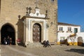 Main entrance to the town. Obidos. Portugal